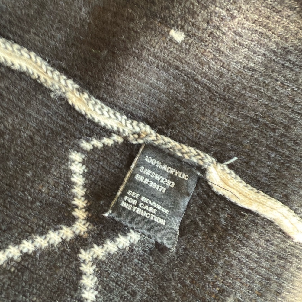 Ash Rain + Oak Aztec Print Cardigan Large - Picture 8 of 10